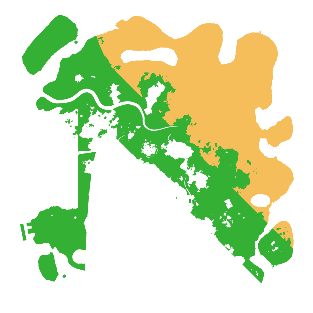 Biome Rust Map: Procedural Map, Size: 3800, Seed: 1835123149