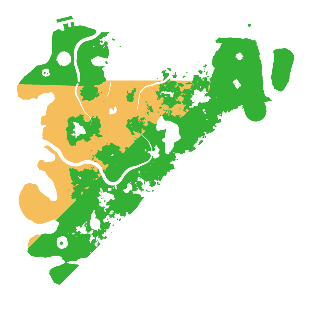 Biome Rust Map: Procedural Map, Size: 4000, Seed: 46112