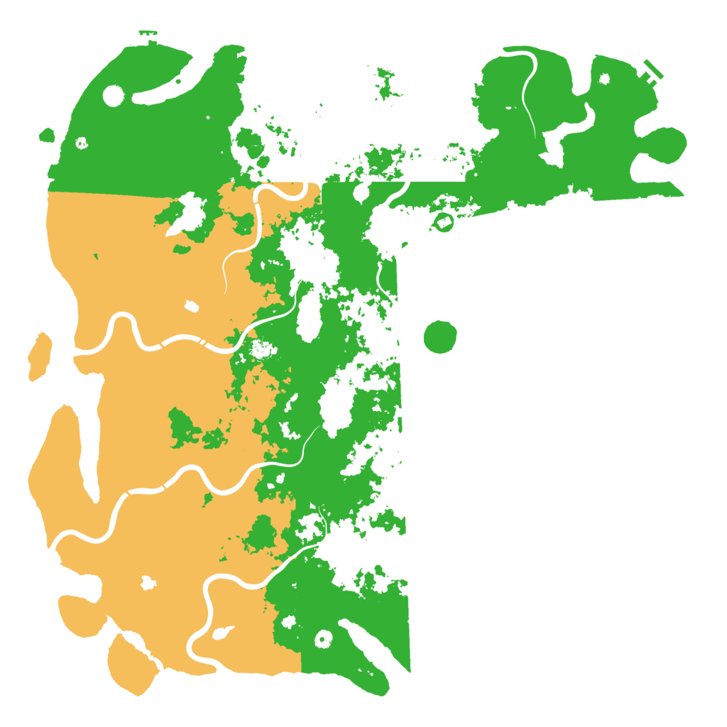 Biome Rust Map: Procedural Map, Size: 6000, Seed: 1934962496