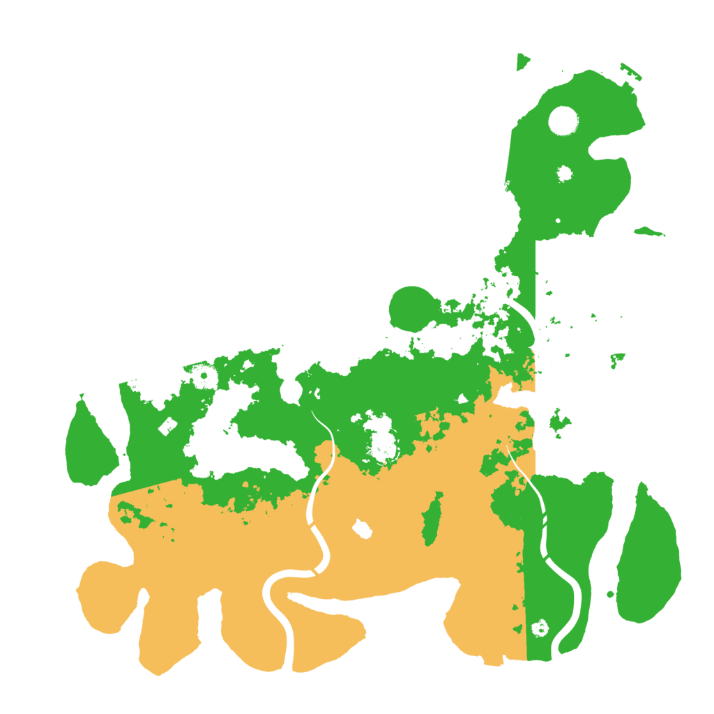 Biome Rust Map: Procedural Map, Size: 4250, Seed: 19791