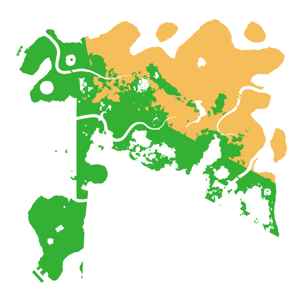 Biome Rust Map: Procedural Map, Size: 4250, Seed: 13046