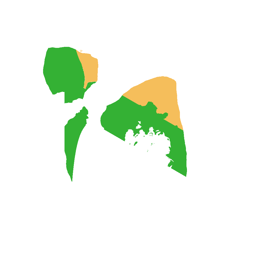 Biome Rust Map: Procedural Map, Size: 1300, Seed: 743512653