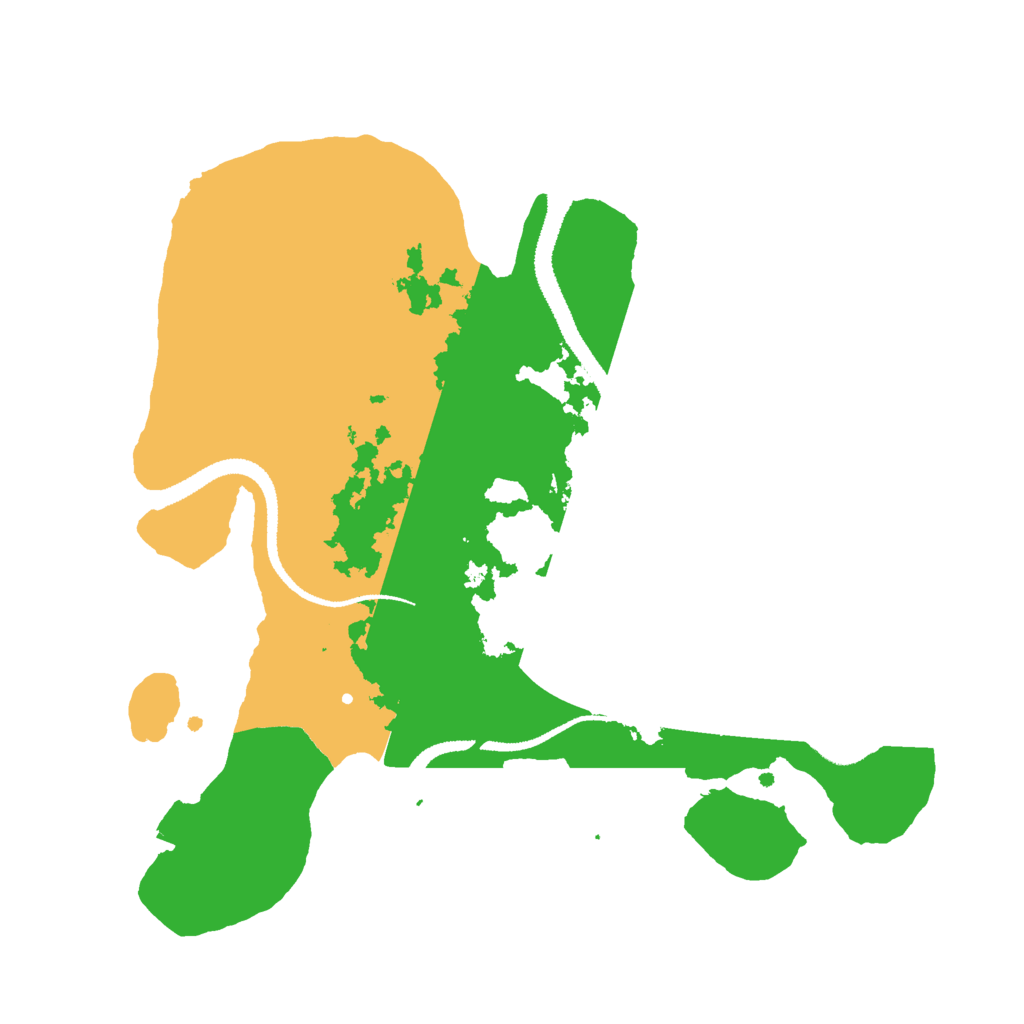 Biome Rust Map: Procedural Map, Size: 2750, Seed: 4854465