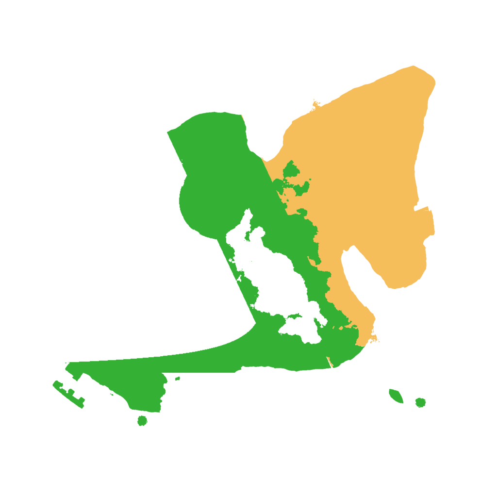 Biome Rust Map: Procedural Map, Size: 2000, Seed: 20715995