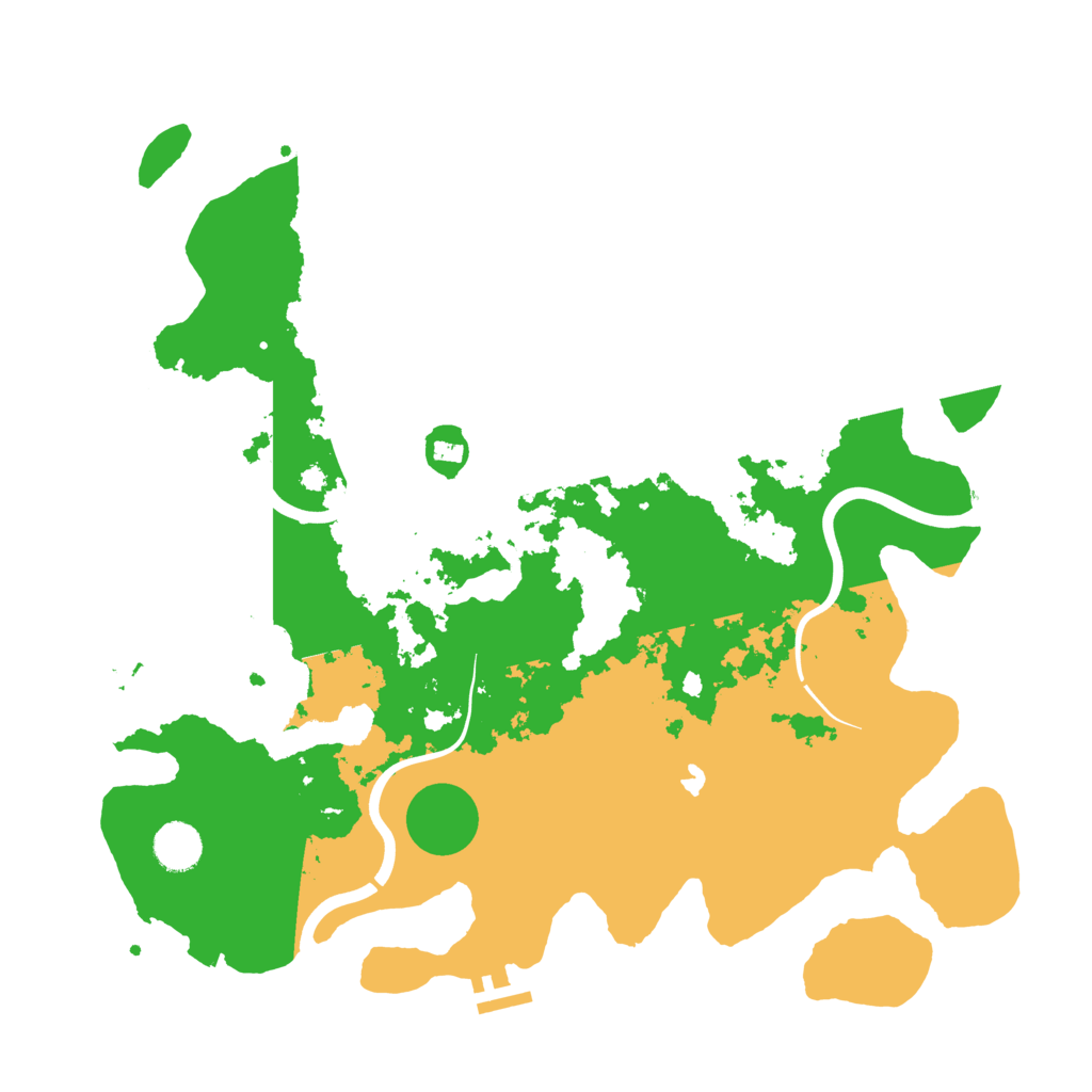 Biome Rust Map: Procedural Map, Size: 4000, Seed: 2118546801
