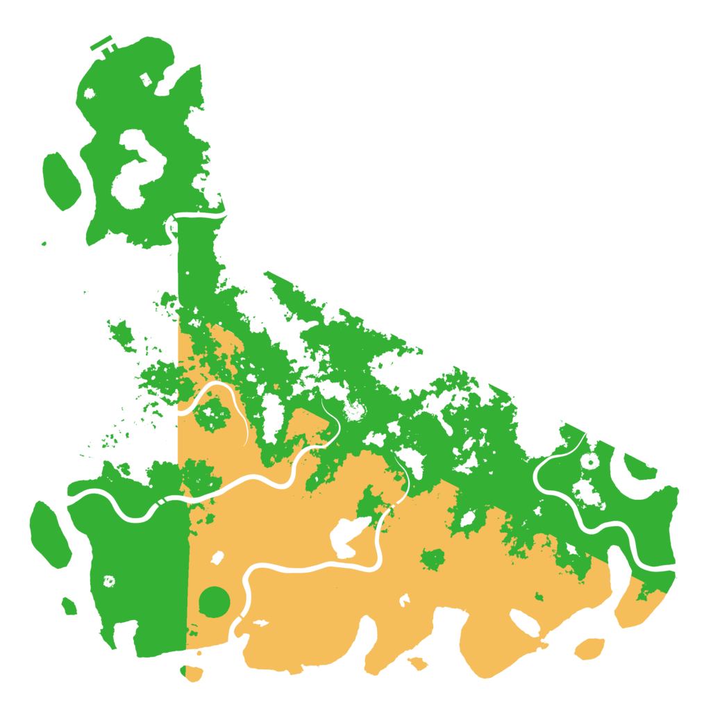 Biome Rust Map: Procedural Map, Size: 6000, Seed: 360643812