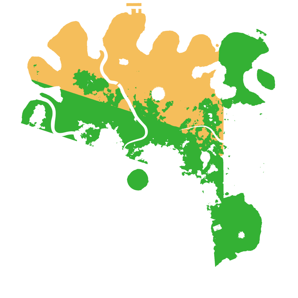 Biome Rust Map: Procedural Map, Size: 4000, Seed: 4457