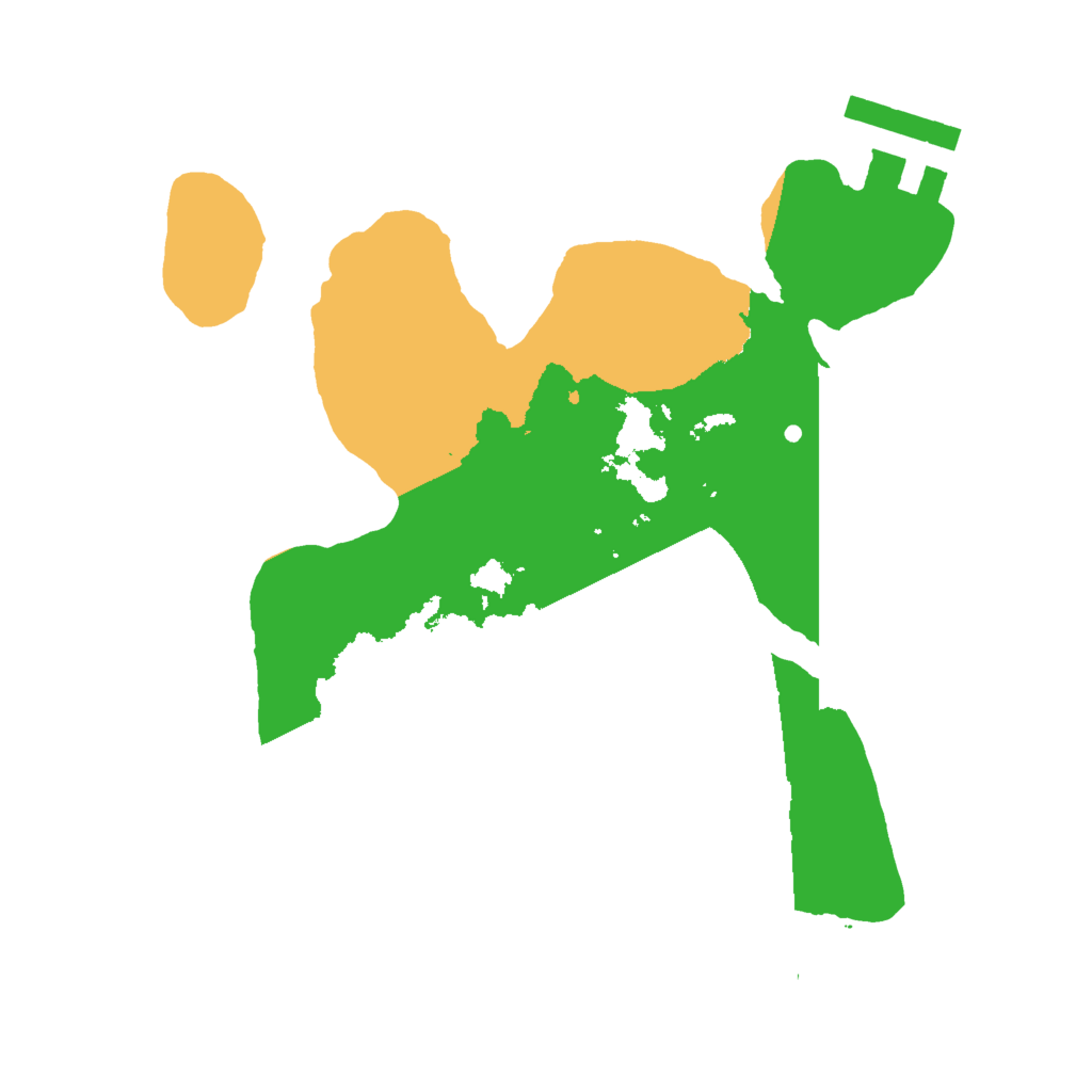 Biome Rust Map: Procedural Map, Size: 1900, Seed: 77722