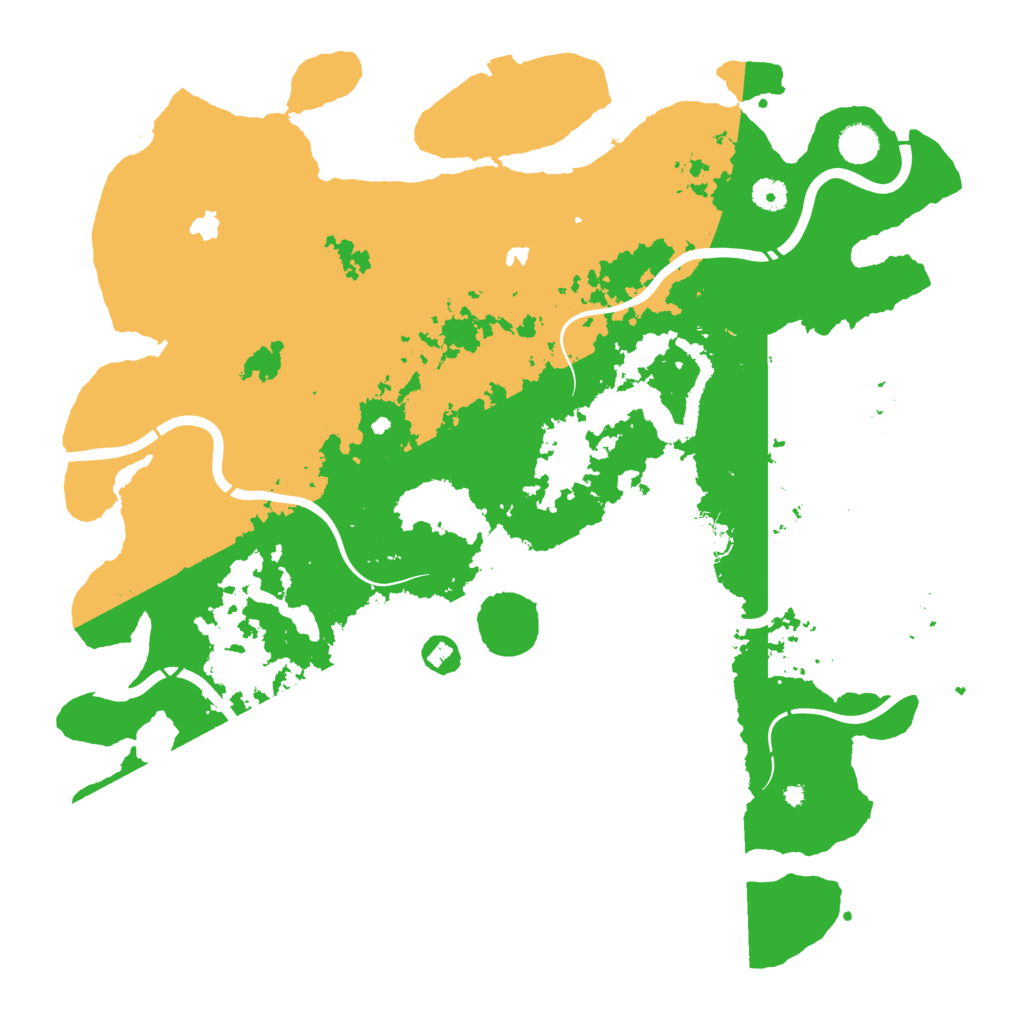 Biome Rust Map: Procedural Map, Size: 4500, Seed: 1455048364