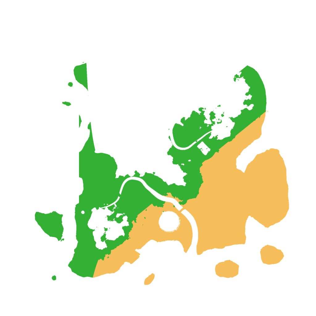Biome Rust Map: Procedural Map, Size: 2700, Seed: 2170000