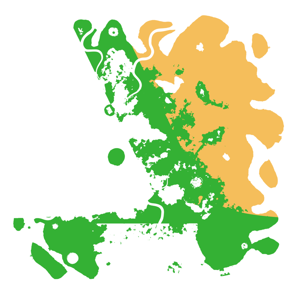 Biome Rust Map: Procedural Map, Size: 4750, Seed: 323176604