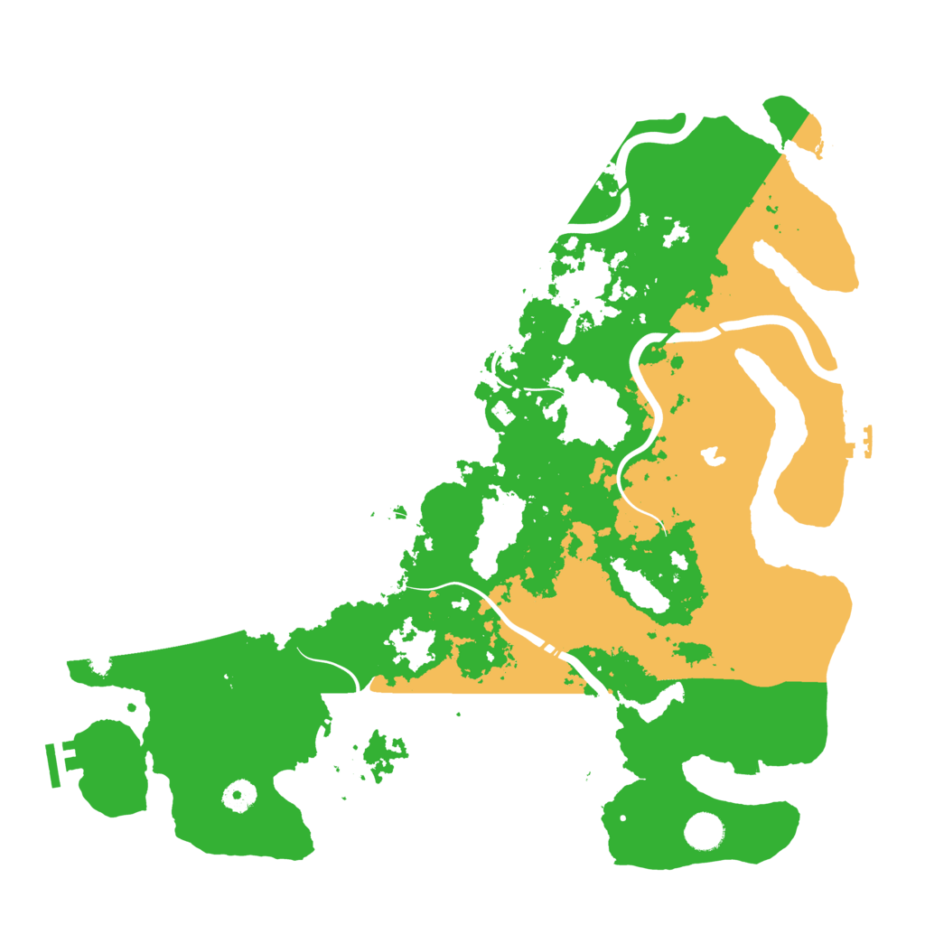 Biome Rust Map: Procedural Map, Size: 4250, Seed: 1442630380