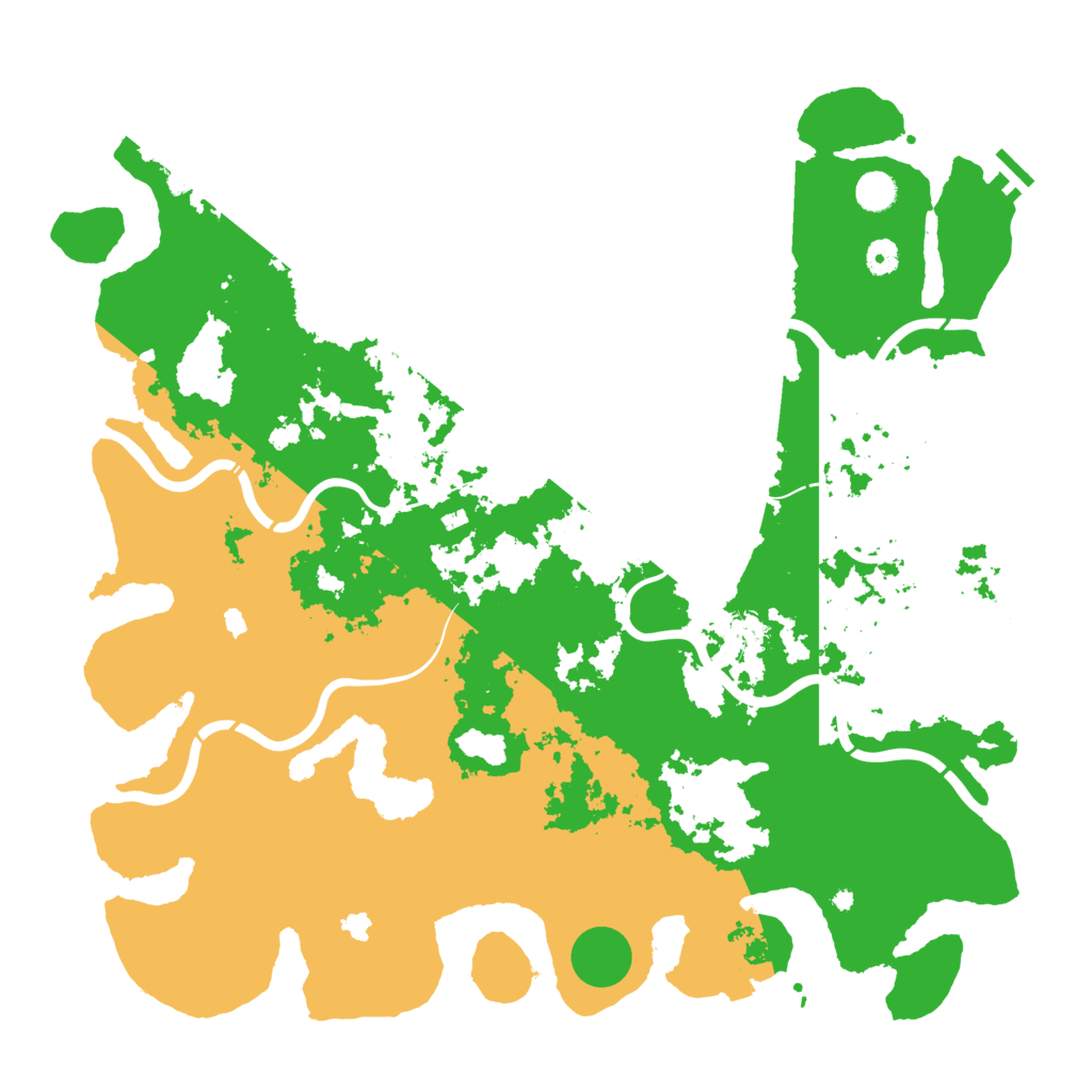Biome Rust Map: Procedural Map, Size: 4750, Seed: 379390036