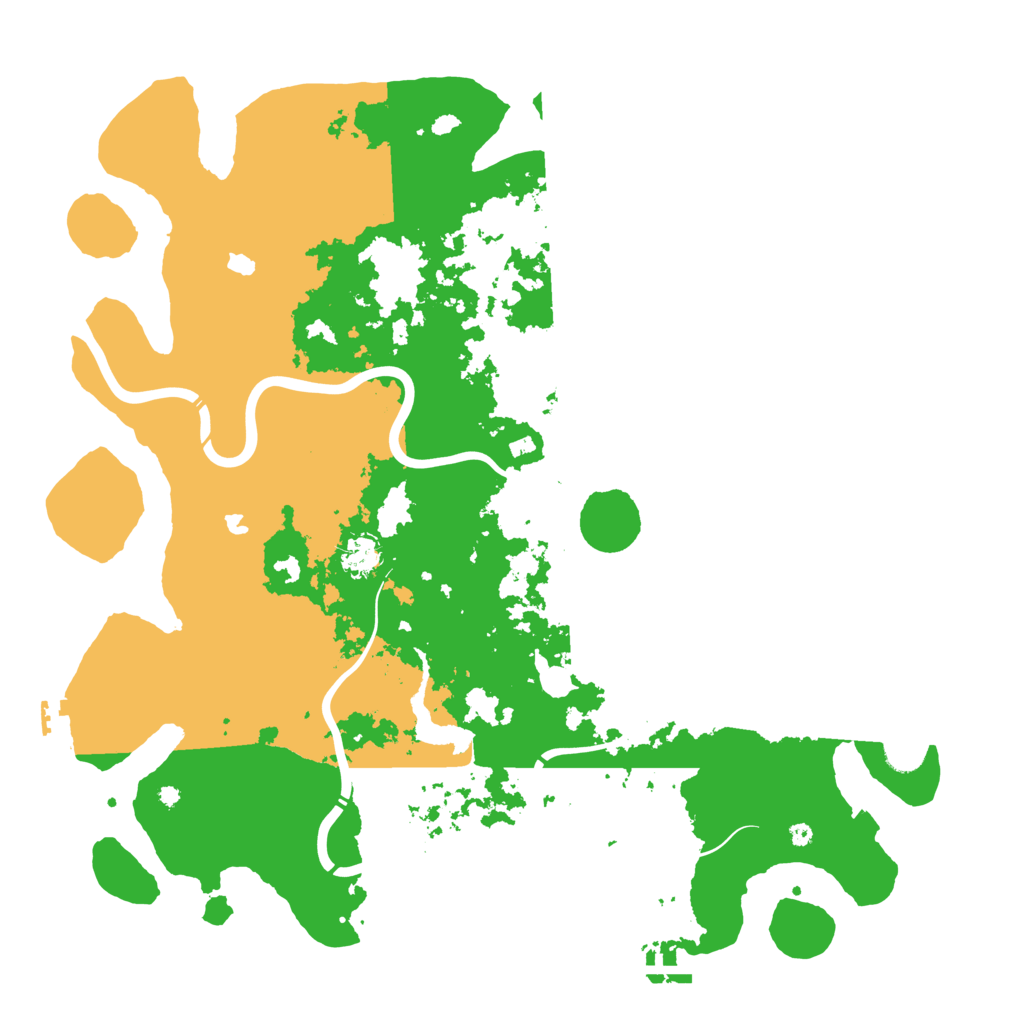 Biome Rust Map: Procedural Map, Size: 4500, Seed: 388210644