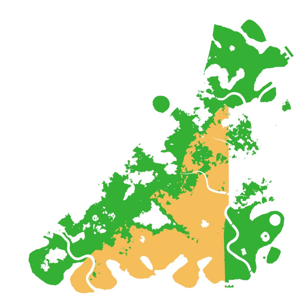 Biome Rust Map: Procedural Map, Size: 5000, Seed: 38320
