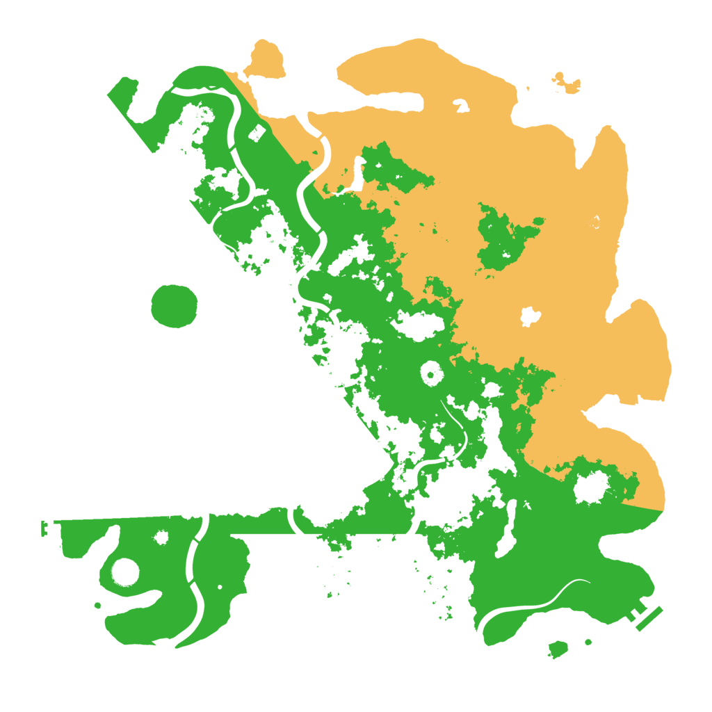 Biome Rust Map: Procedural Map, Size: 4500, Seed: 361274973