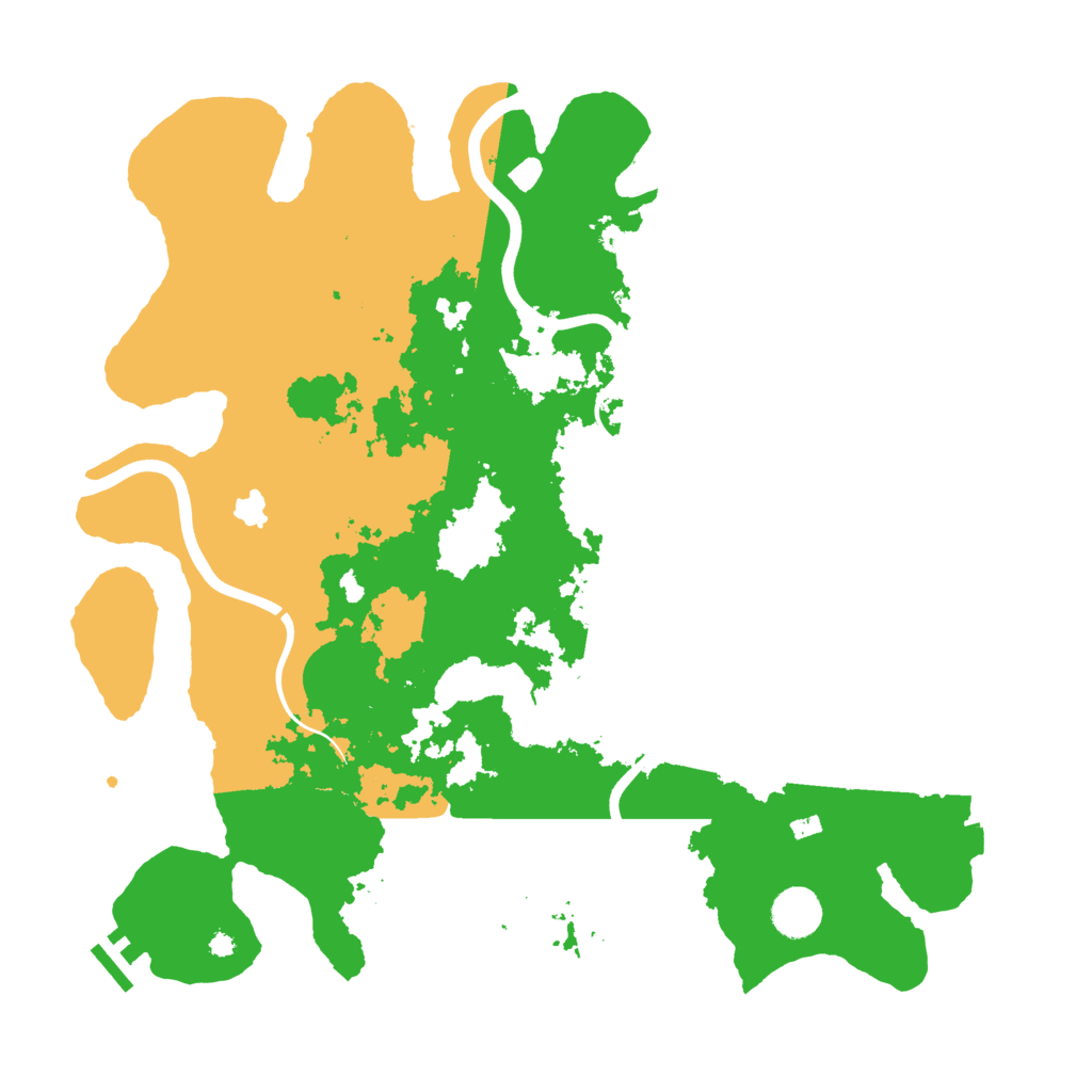Biome Rust Map: Procedural Map, Size: 4000, Seed: 82971676