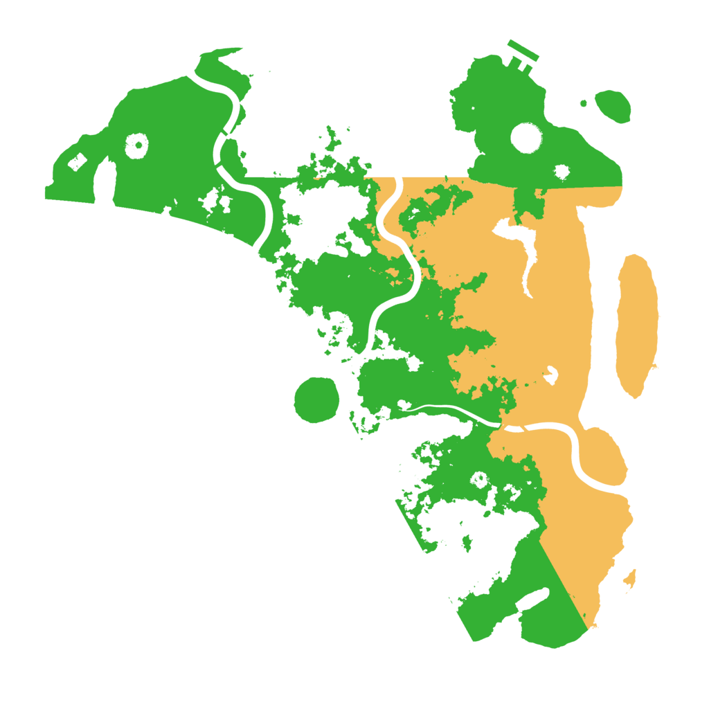 Biome Rust Map: Procedural Map, Size: 4250, Seed: 250437482