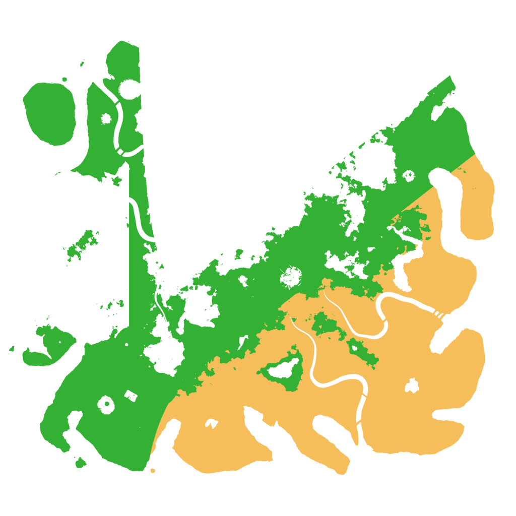 Biome Rust Map: Procedural Map, Size: 4500, Seed: 559966326