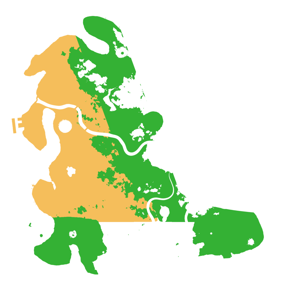 Biome Rust Map: Procedural Map, Size: 4000, Seed: 2122756487