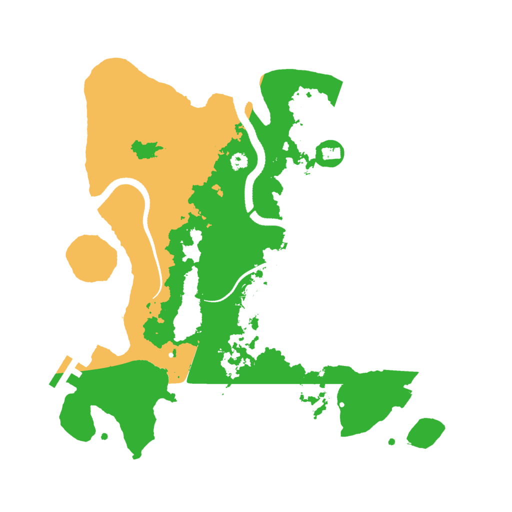 Biome Rust Map: Procedural Map, Size: 2999, Seed: 32000