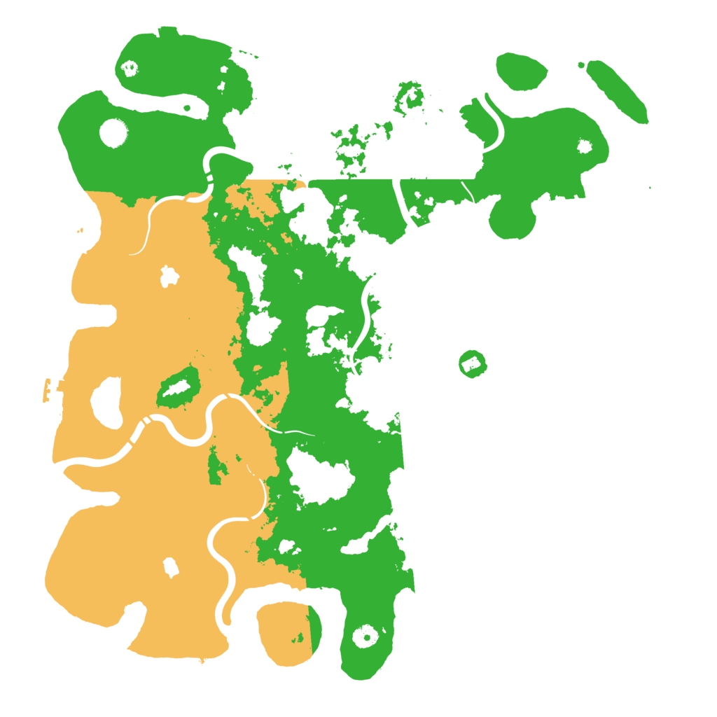 Biome Rust Map: Procedural Map, Size: 4500, Seed: 1433314147