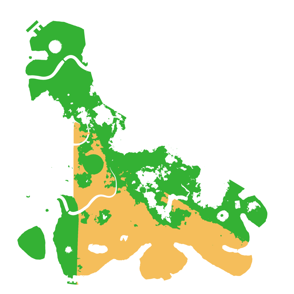 Biome Rust Map: Procedural Map, Size: 4000, Seed: 1462