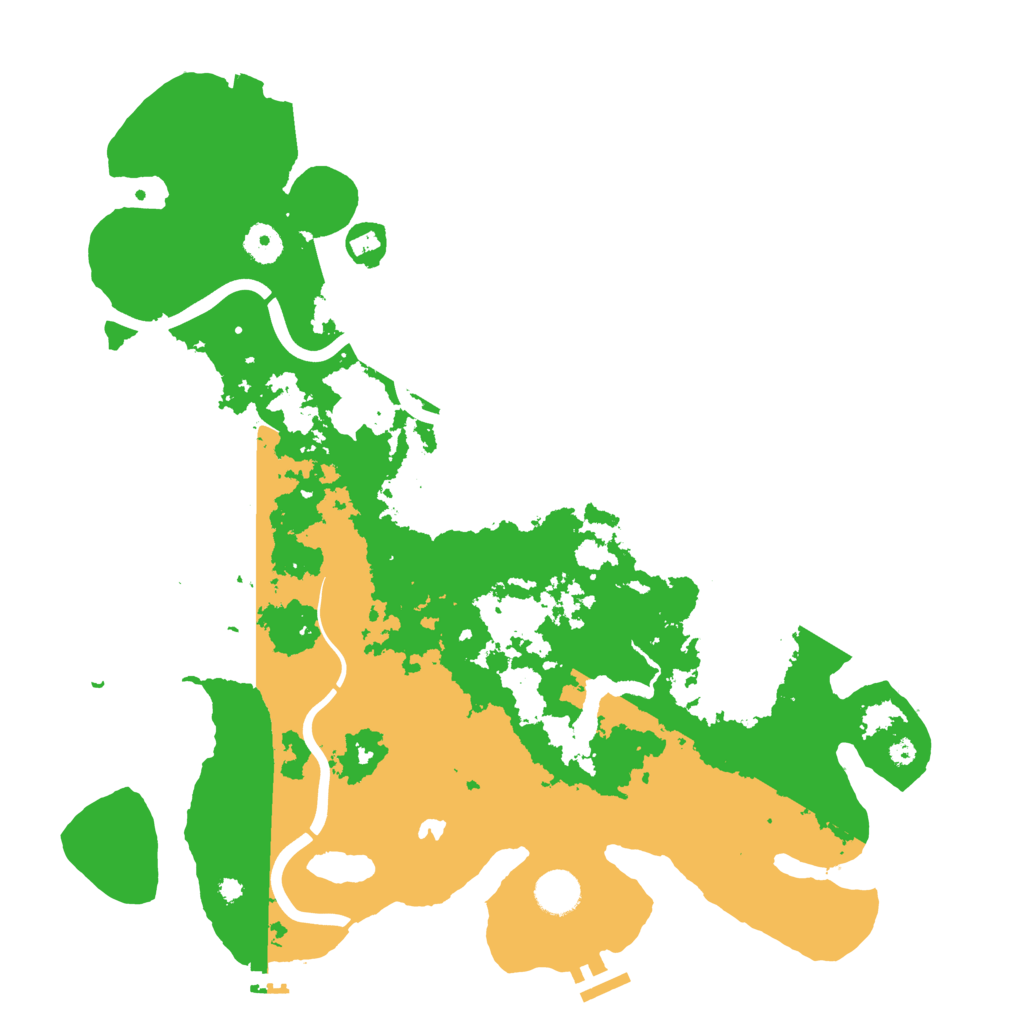 Biome Rust Map: Procedural Map, Size: 4000, Seed: 1462