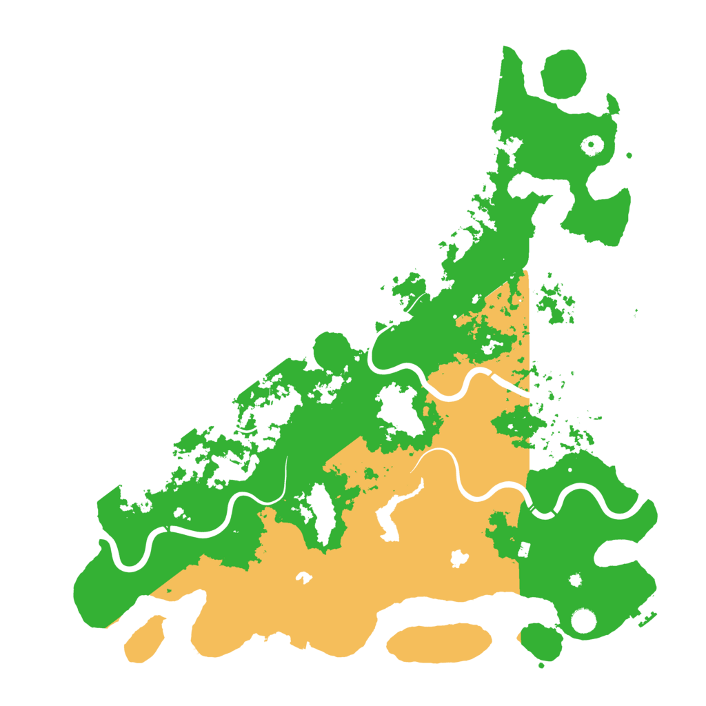Biome Rust Map: Procedural Map, Size: 5000, Seed: 347729317