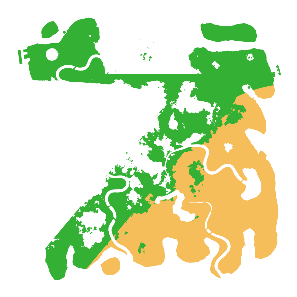 Biome Rust Map: Procedural Map, Size: 4250, Seed: 13632480