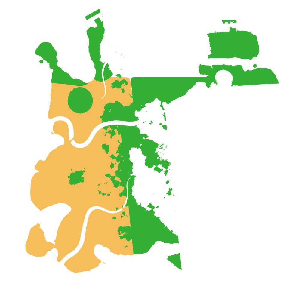 Biome Rust Map: Procedural Map, Size: 3250, Seed: 1510212509
