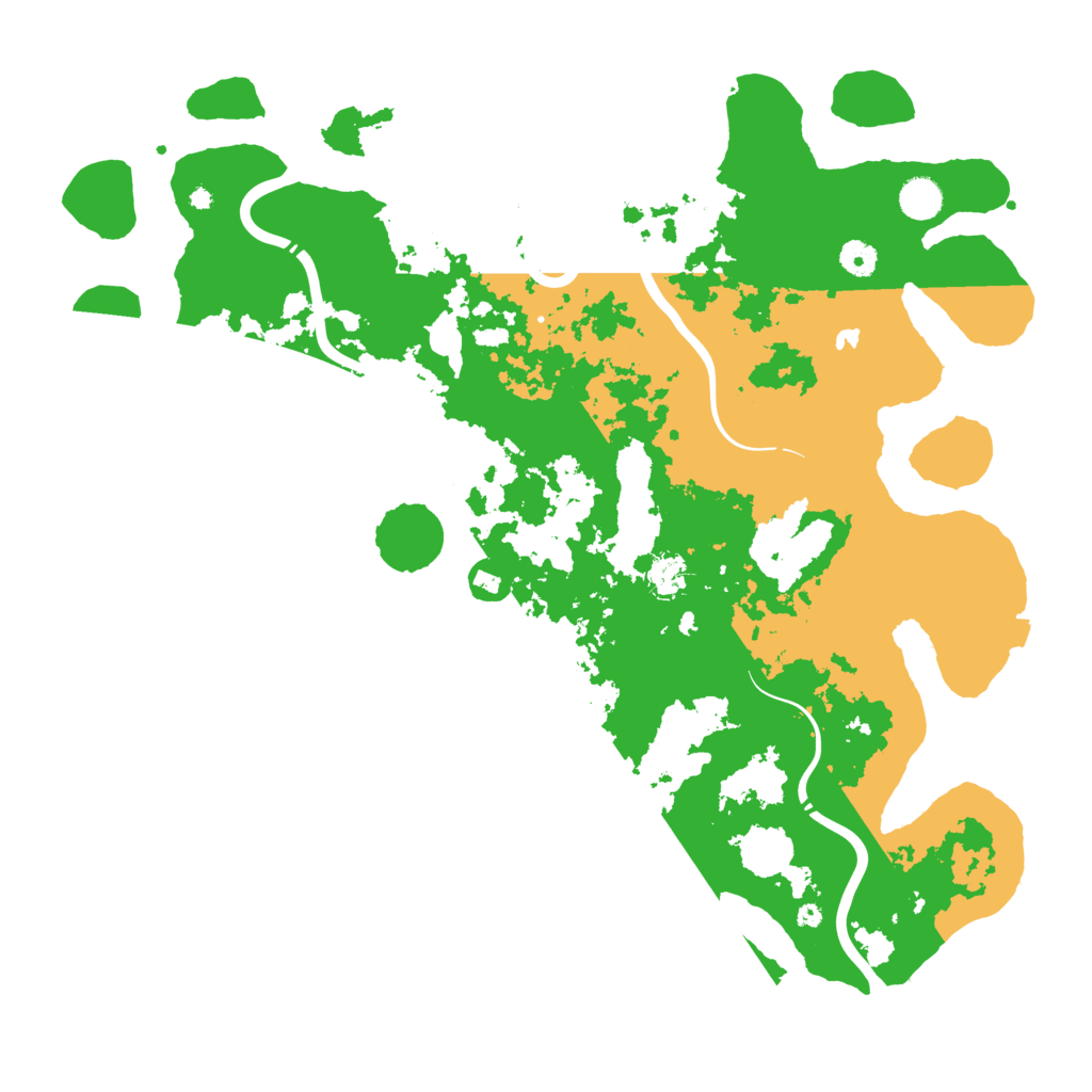 Biome Rust Map: Procedural Map, Size: 4500, Seed: 2067030259