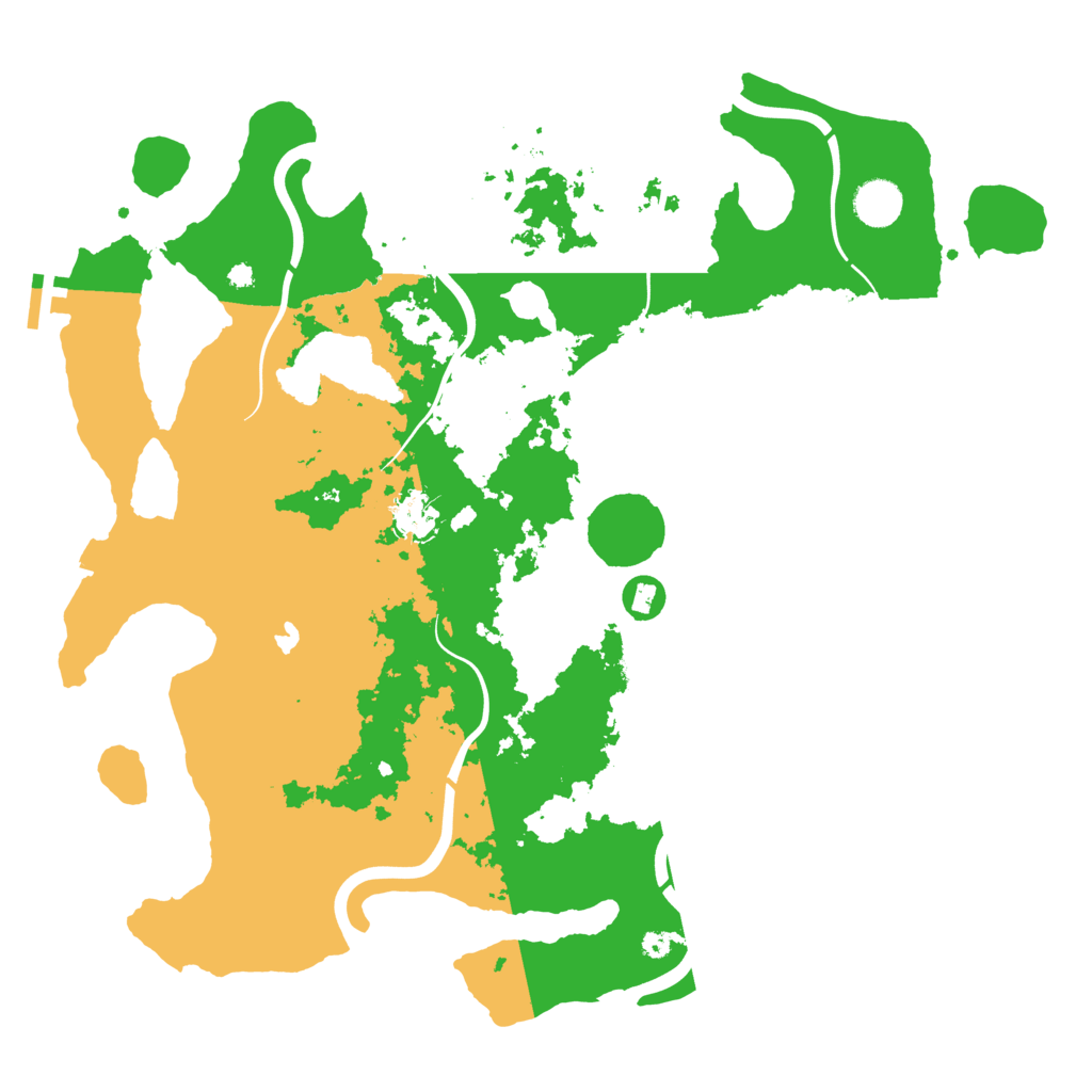 Biome Rust Map: Procedural Map, Size: 4000, Seed: 56284495