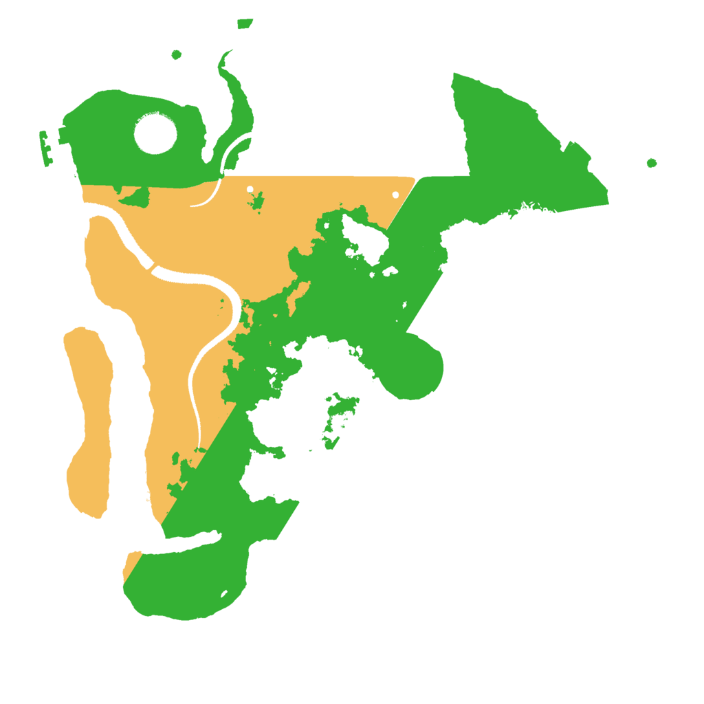 Biome Rust Map: Procedural Map, Size: 3000, Seed: 1105530636