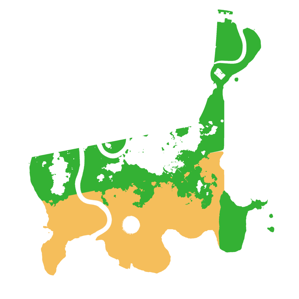 Biome Rust Map: Procedural Map, Size: 3000, Seed: 635160672
