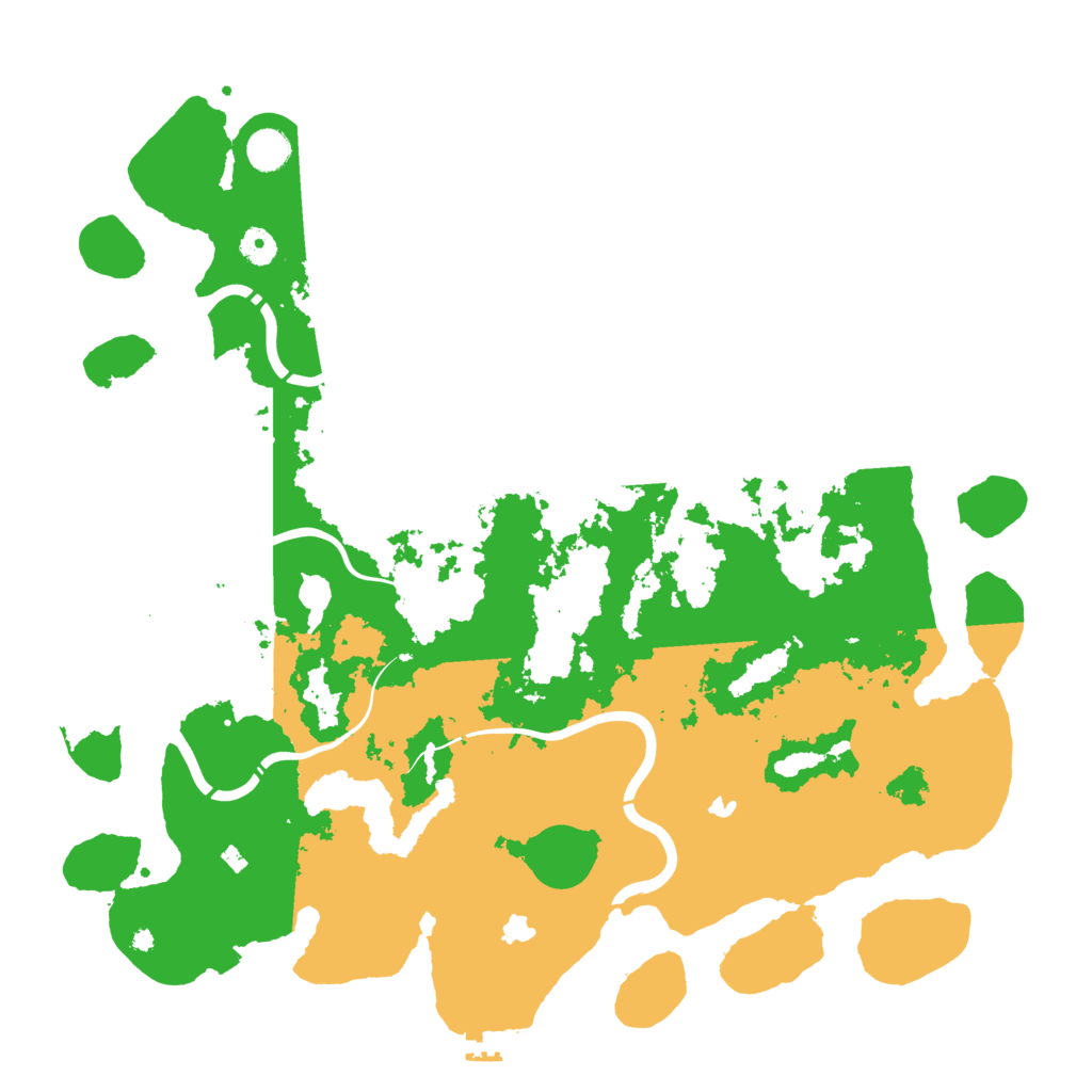 Biome Rust Map: Procedural Map, Size: 4500, Seed: 931084413