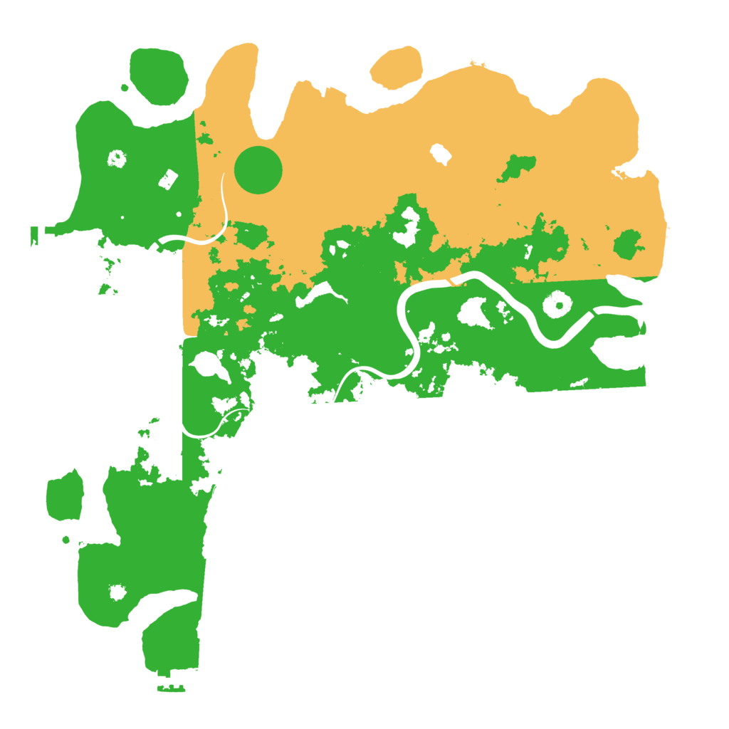 Biome Rust Map: Procedural Map, Size: 4000, Seed: 1570391014