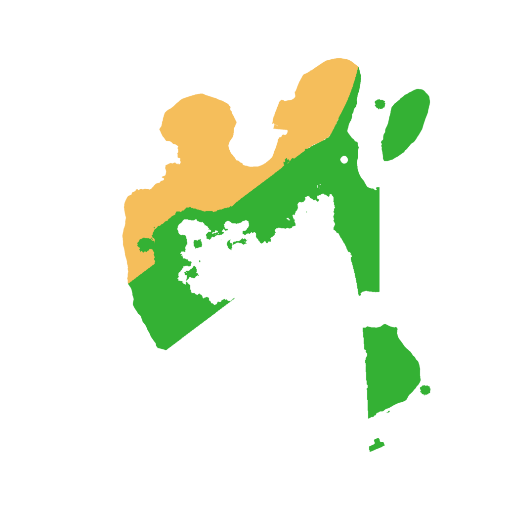 Biome Rust Map: Procedural Map, Size: 2000, Seed: 1931333479