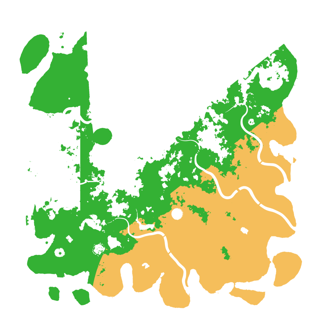 Biome Rust Map: Procedural Map, Size: 5000, Seed: 1372950