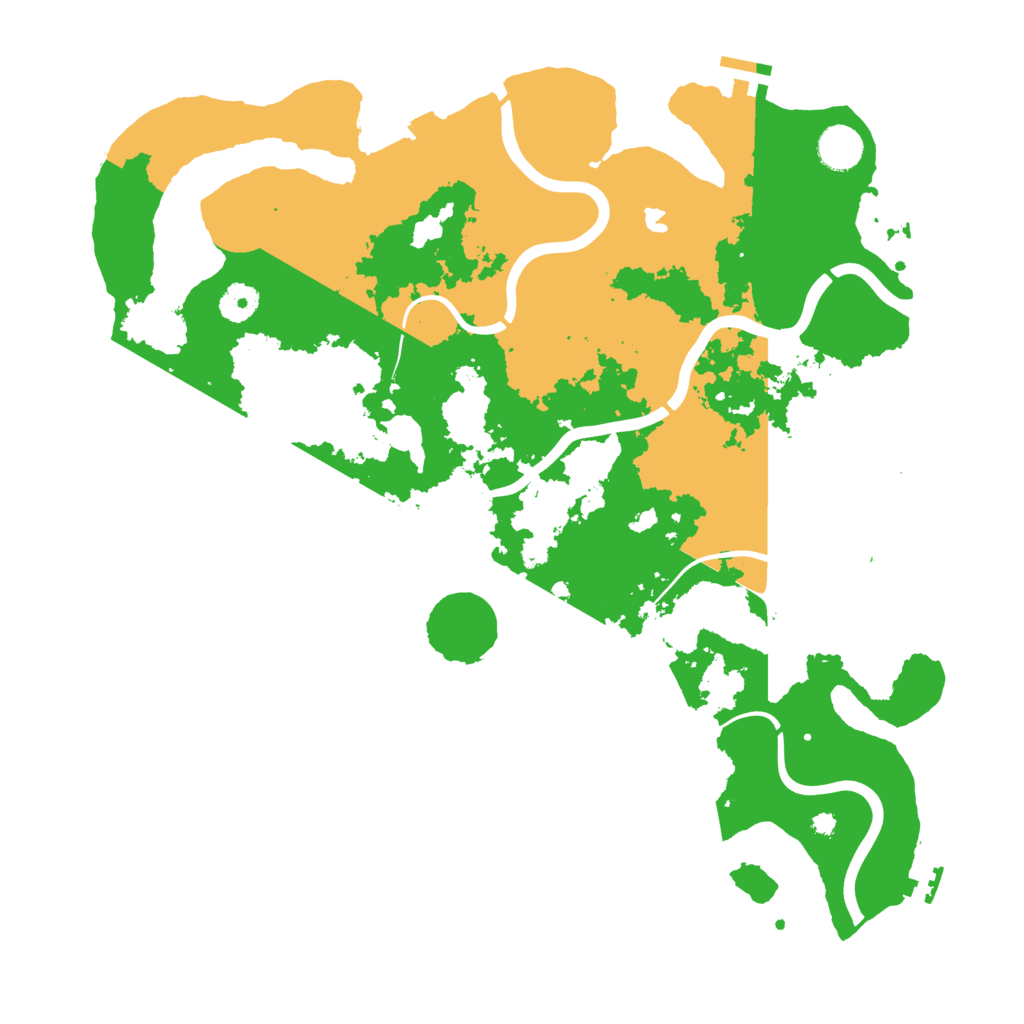 Biome Rust Map: Procedural Map, Size: 4000, Seed: 1545634100
