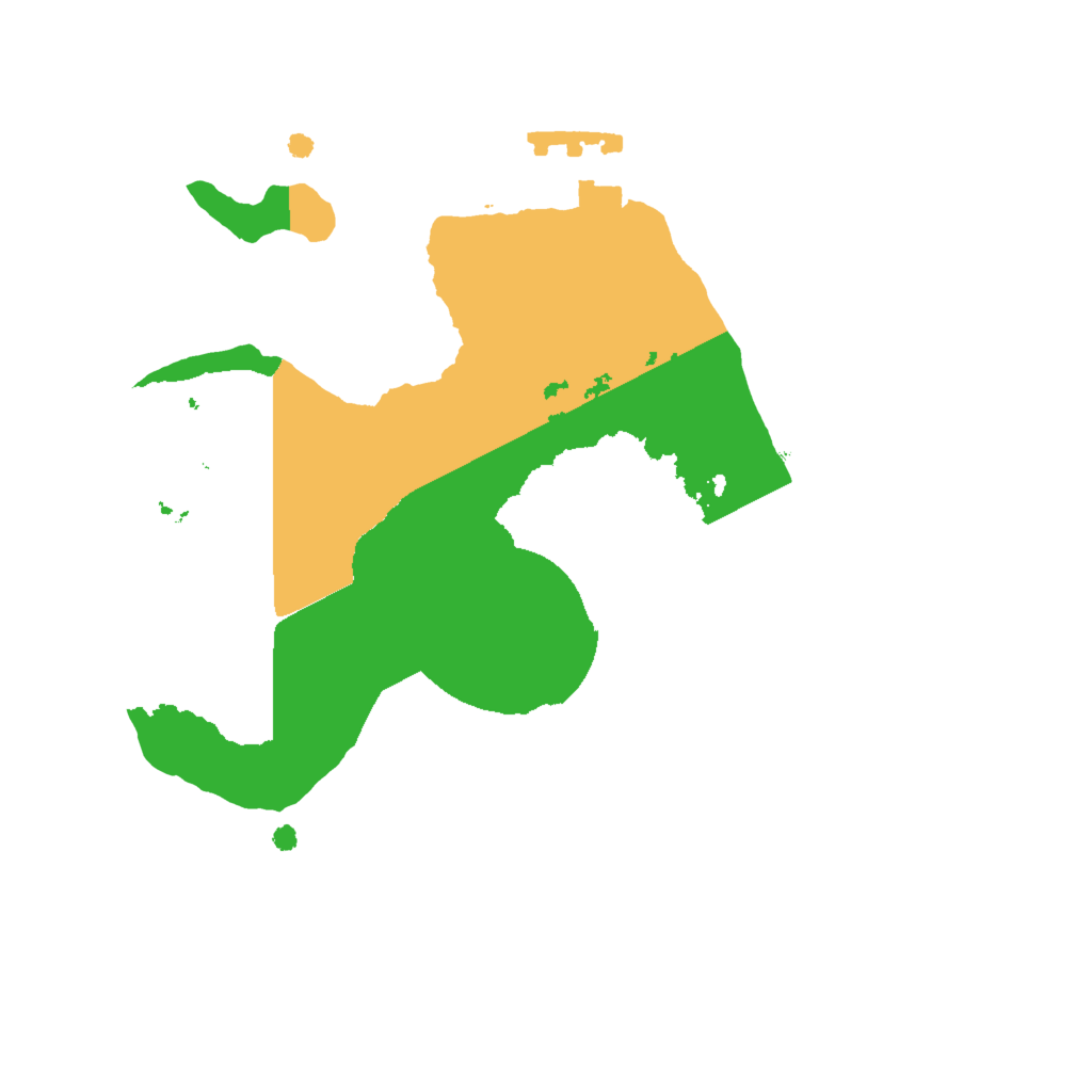 Biome Rust Map: Procedural Map, Size: 1750, Seed: 1428239