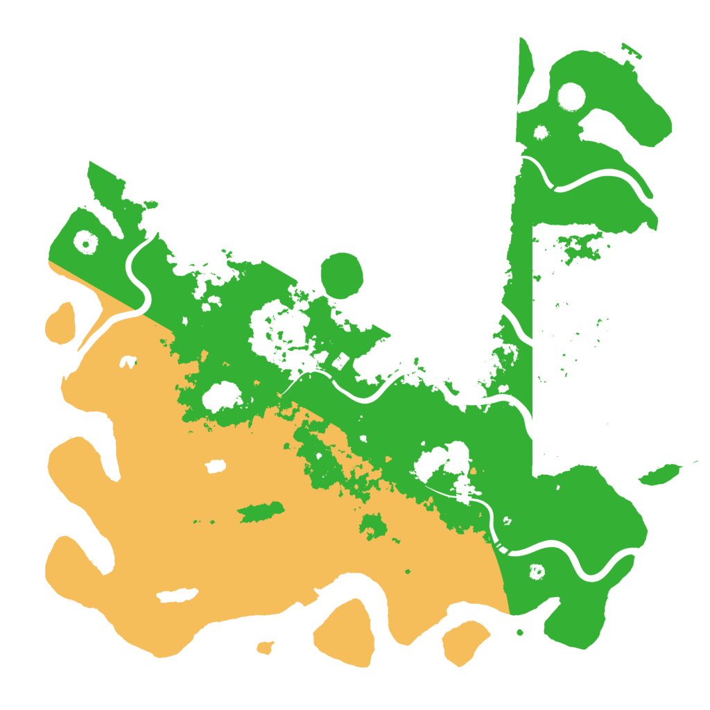 Biome Rust Map: Procedural Map, Size: 4500, Seed: 573886127