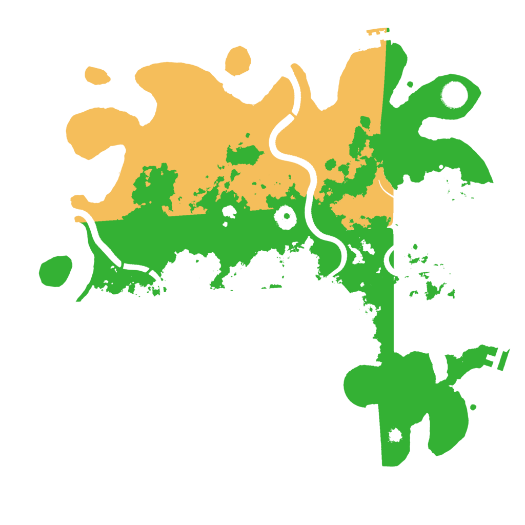 Biome Rust Map: Procedural Map, Size: 3500, Seed: 1031233280