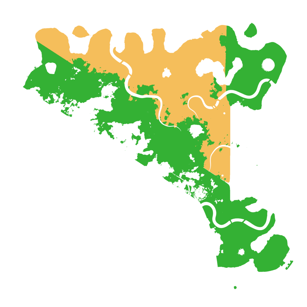 Biome Rust Map: Procedural Map, Size: 4250, Seed: 1338069948