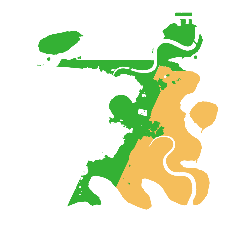 Biome Rust Map: Procedural Map, Size: 2800, Seed: 876