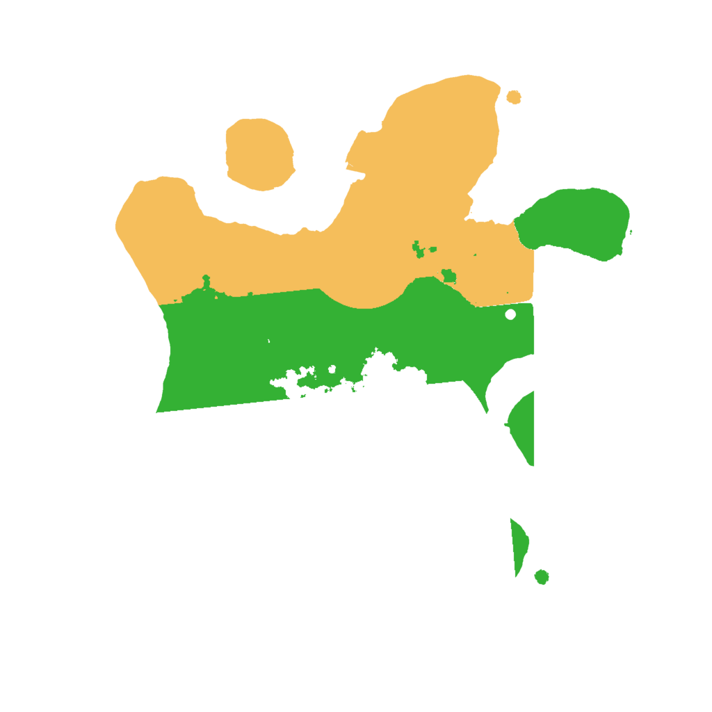 Biome Rust Map: Procedural Map, Size: 2000, Seed: 1283620456