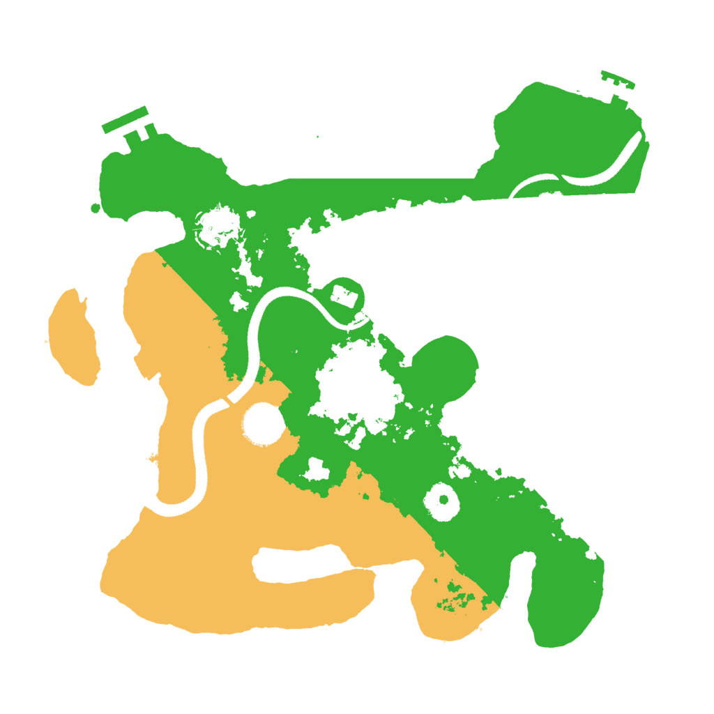 Biome Rust Map: Procedural Map, Size: 3000, Seed: 900300