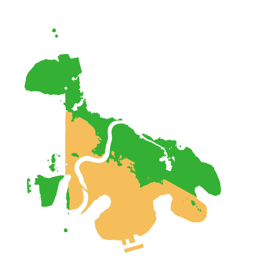 Biome Rust Map: Procedural Map, Size: 2700, Seed: 39