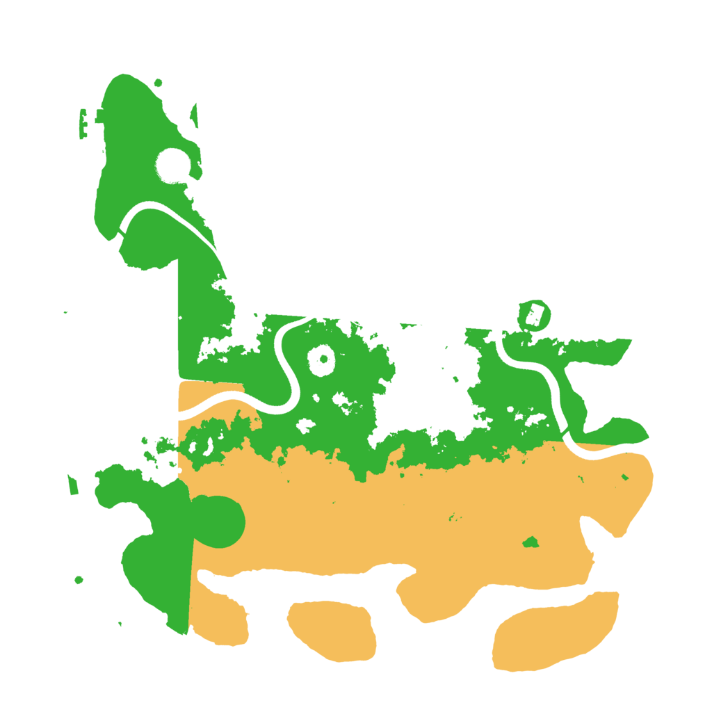 Biome Rust Map: Procedural Map, Size: 3600, Seed: 2354235
