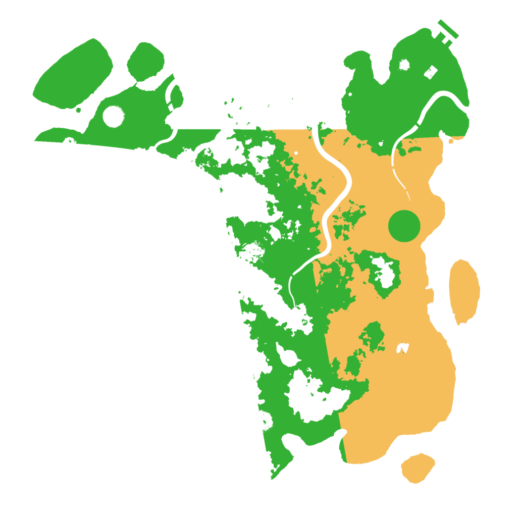 Biome Rust Map: Procedural Map, Size: 4250, Seed: 26852836